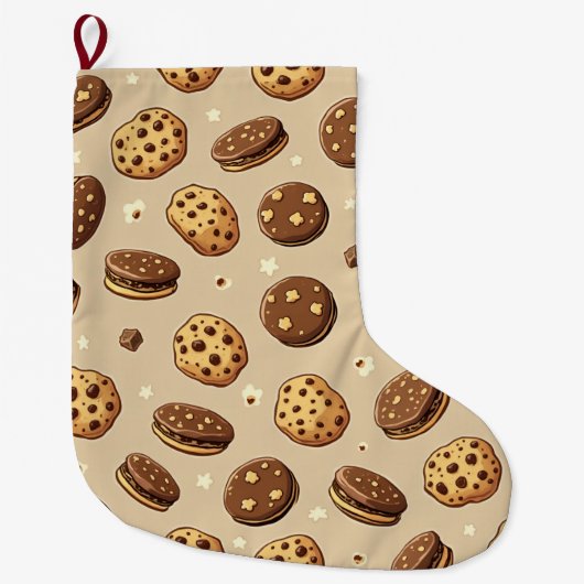 Cookie Holiday Stockings Grote Kerstsok (Voorkant)