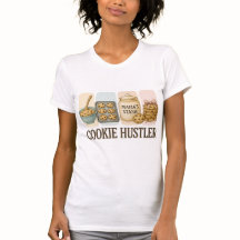 "Cookie Hustler" Pastel Baking T-shirt