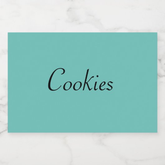 Cookie Jar Étiquettes (Étiquettes simples)