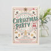 Cookie Kerst Kerstfeest  Kaart (Staand voorkant)