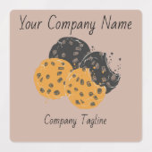 Cookie-label Gepersonaliseerd Labels (Design 2)