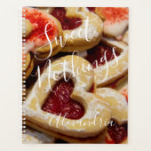 Cookie Lover Heart Jam Gevulde Foto Planner (Voorkant)
