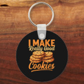 Cookie Maker Co. Uni-adults Humorous Modern Black Sleutelhanger (Voorkant)