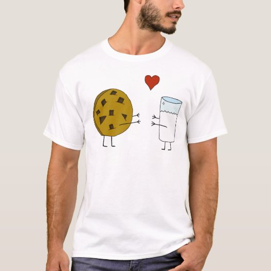 Cookie & Milk Love T-Shirt (Voorkant)