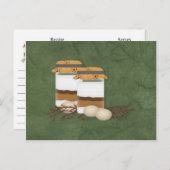 Cookie Mix Recipe Card Briefkaart (Voorkant / Achterkant)