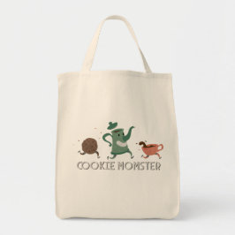 Cookie Momster Canvas tas