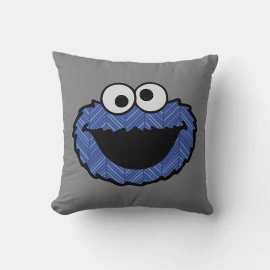 Cookie Monster | 80's flashback Kussen (Voorkant)