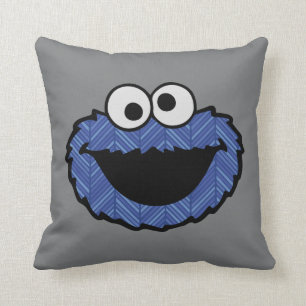 Cookie Monster   80's Throwback Kussen