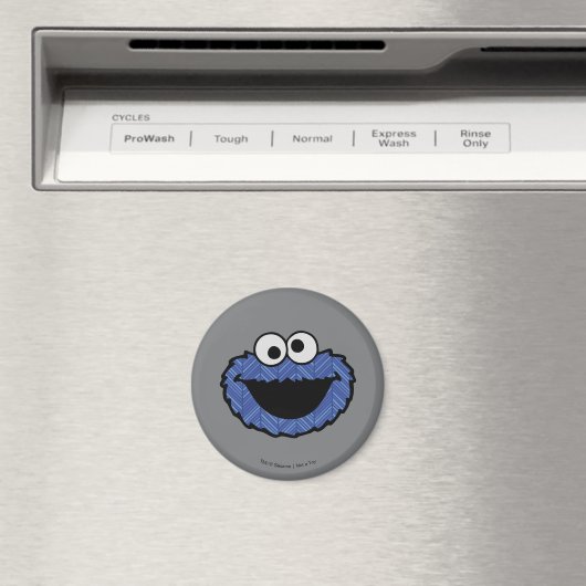 Cookie Monster | 80's Throwback Magneet (Insitu (Vaatwasser))