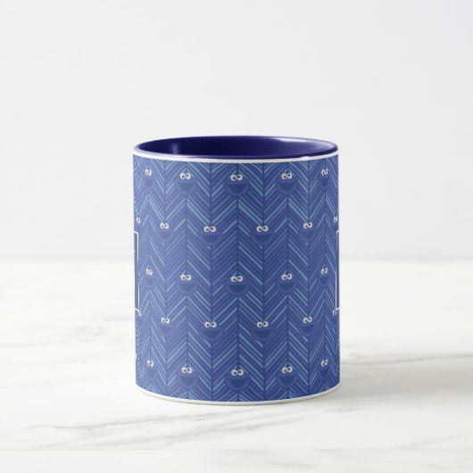 Cookie Monster | 80's Throwback Pattern Mok (Midden)