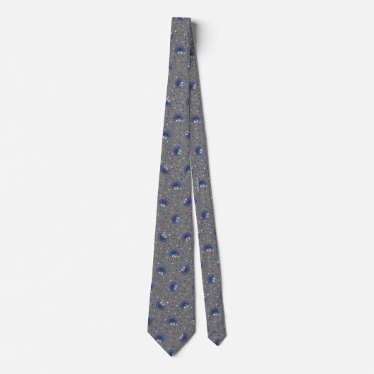 Cookie Monster | 80's Throwback Polka Dot Pattern Stropdas (Voorkant)