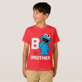 Cookie Monster | B is voor Broeder T-shirt (Voorkant volledig)