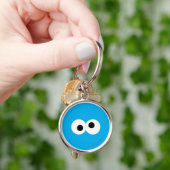 Cookie Monster Big Face Sleutelhanger (Hand)