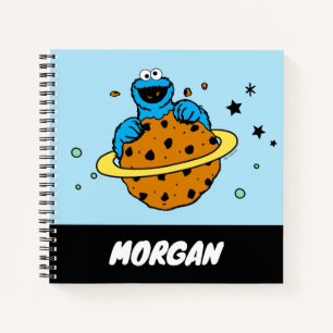 Cookie Monster Buiten deze wereld Naam toevoeg Notitieboek