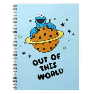 Cookie Monster Buiten deze wereld Notitieboek