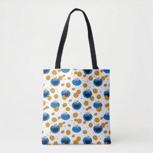 Cookie Monster C is voor Cookie Patroon Tote Bag
