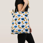Cookie Monster | C is voor Cookie Patroon Tote Bag (Dichtbij)