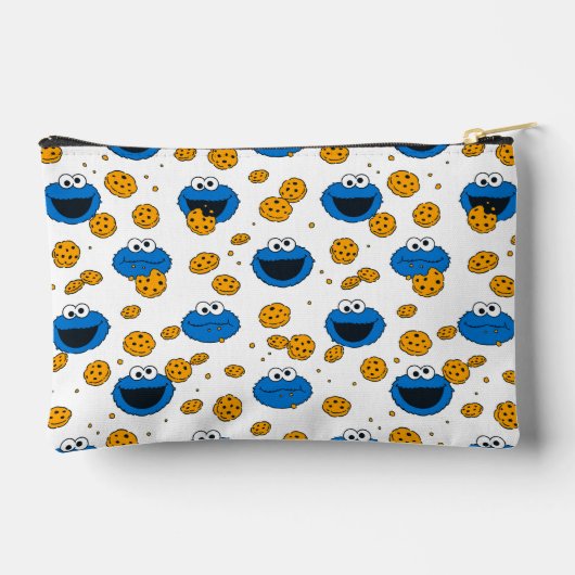Cookie Monster | C is voor Cookie Pattern Etui (Achterkant)