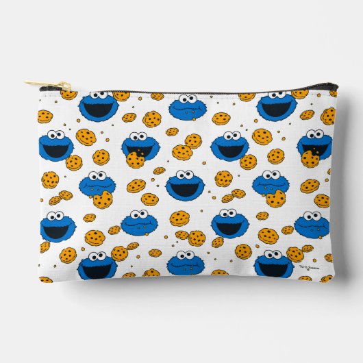 Cookie Monster | C is voor Cookie Pattern Etui (Voorkant)