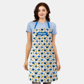 Cookie Monster | C is voor Cookie Pattern Schort (Gedragen)