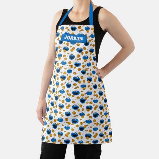 Cookie Monster | C is voor Cookie Pattern Schort (Insitu)