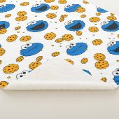 Cookie Monster | C is voor Cookie Pattern Sherpa Deken (3/4)