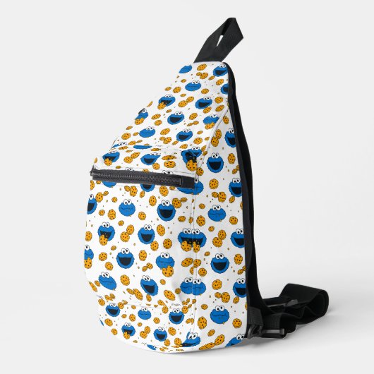 Cookie Monster | C is voor Cookie Pattern Sling Bag (Rechterhoek)