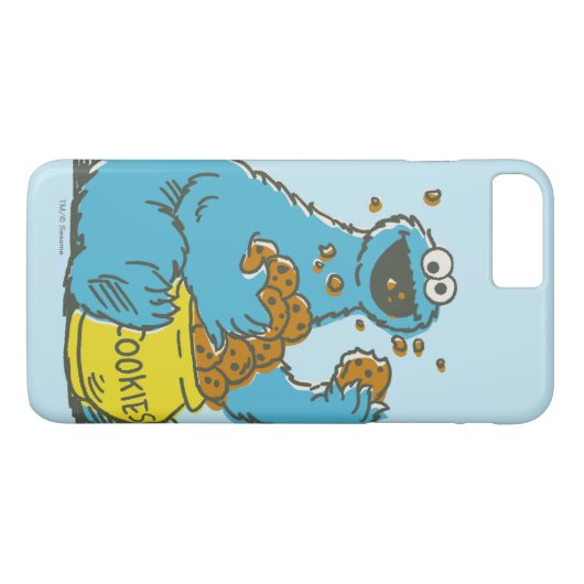 Cookie Monster  Case-Mate iPhone Case (Achterkant (Horizontaal))