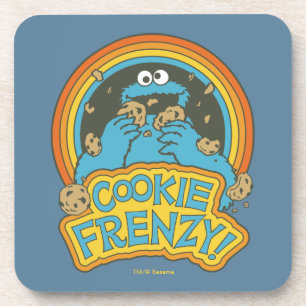 Cookie Monster Cookie Frenzy Bier Onderzetter