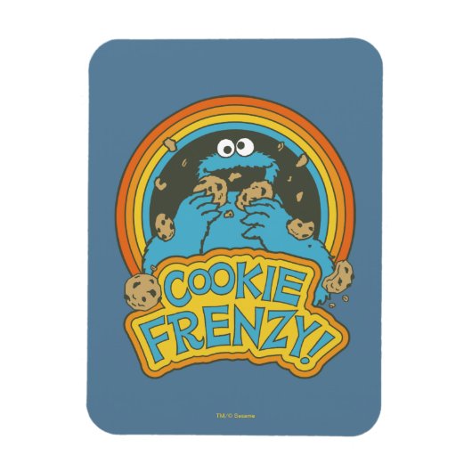  Cookie Monster | Cookie Frenzy Magneet (Verticaal)