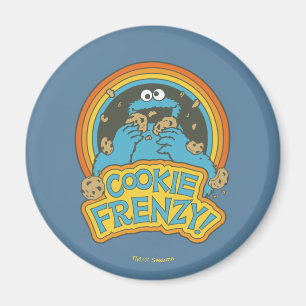 Cookie Monster Cookie Frenzy Magneet