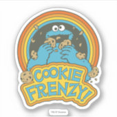 Cookie Monster | Cookie Frenzy Sticker (Voorkant)