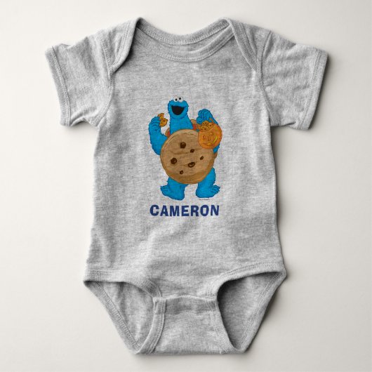 Cookie Monster | Cookie Kostuum Romper (Voorkant)