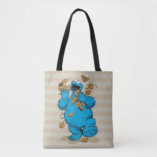 Cookie Monster Crazy Cookies Draagtas (Voorkant)