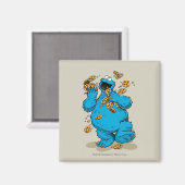 Cookie Monster Crazy Cookies Magneet (Voorkant / Achterkant)