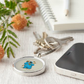 Cookie Monster Crazy Cookies Sleutelhanger (Zijkant)