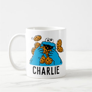 Cookie Monster die alle koekjes opeet Koffiemok