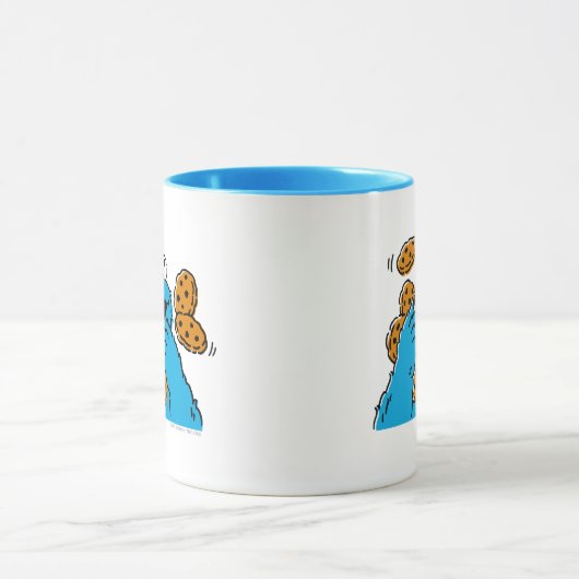 Cookie Monster Eating All the Cookies Mok (Midden)