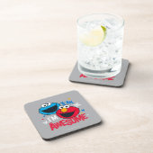 Cookie Monster & Elmo I'm Awesome Drankjes Onderzetter (Rechterzijde)