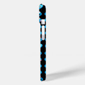 Cookie Monster Emoji Pattern Case-Mate iPhone Case (Achterkant / Links)