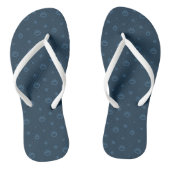 Cookie Monster en Cookies Blue Navy Pattern Teenslippers (Voetbed)