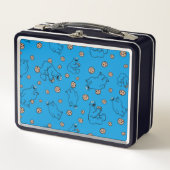 Cookie Monster en Cookies Blue Pattern (Voorkant)