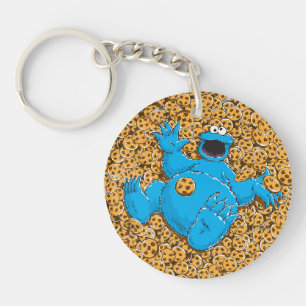 Cookie Monster en Cookies Sleutelhanger