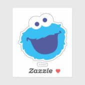 Cookie Monster Face Sticker (Vel)