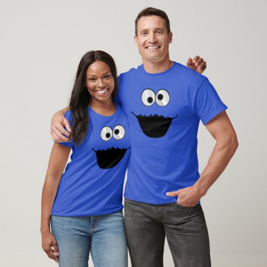 Cookie Monster Face T-shirt (Unisex)