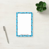 Cookie Monster Fur Face Pattern Post-it® Notes (Kantoor)