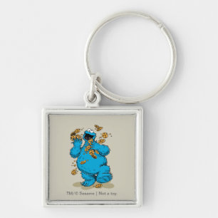Cookie Monster Gekke Koekjes Sleutelhanger