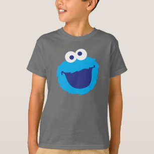 Cookie Monster Gezicht T-shirt