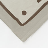 Cookie Monster | Gezocht Poster Fleece Deken (Hoek)