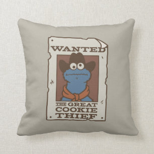 Cookie Monster   Gezocht Poster Kussen